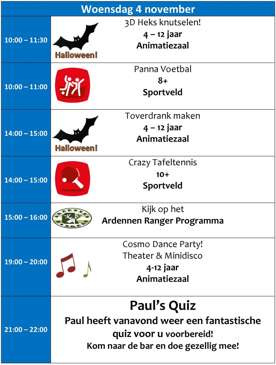 Ranger Programma Cosmo Dance Party!