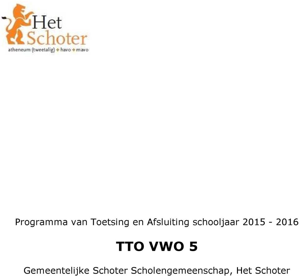 2015-2016 TTO VWO 5