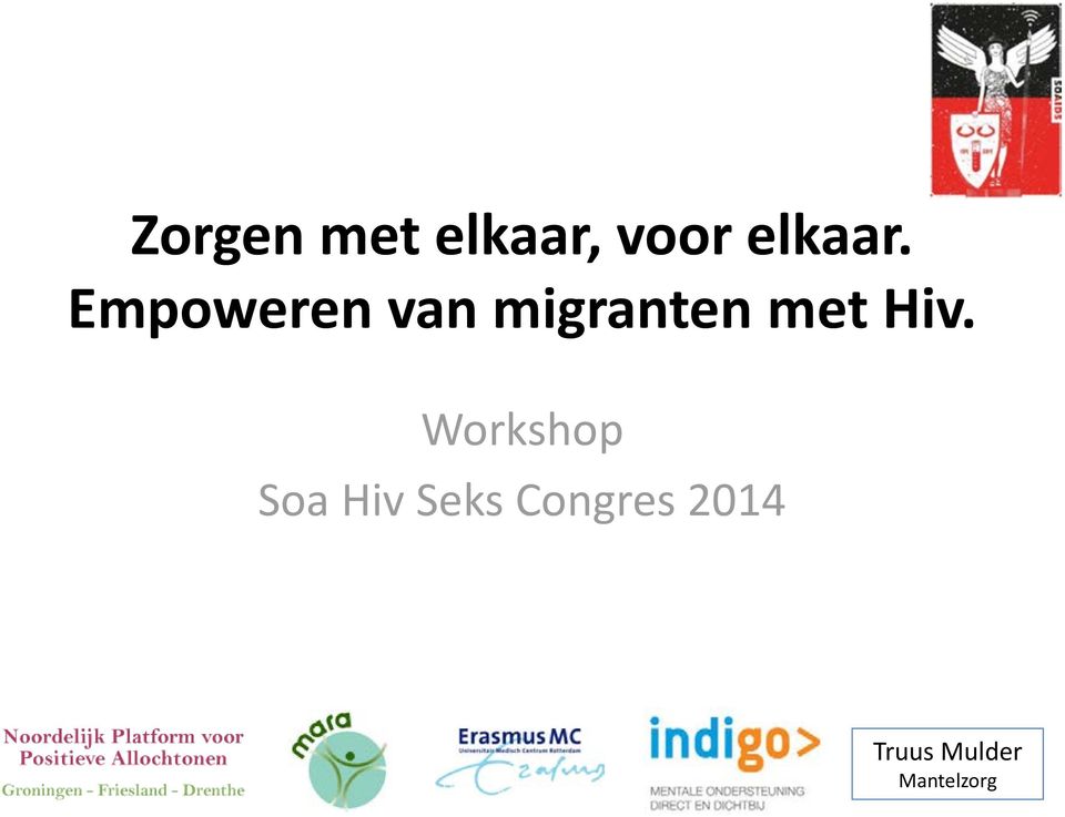 Hiv. Workshop Soa Hiv Seks