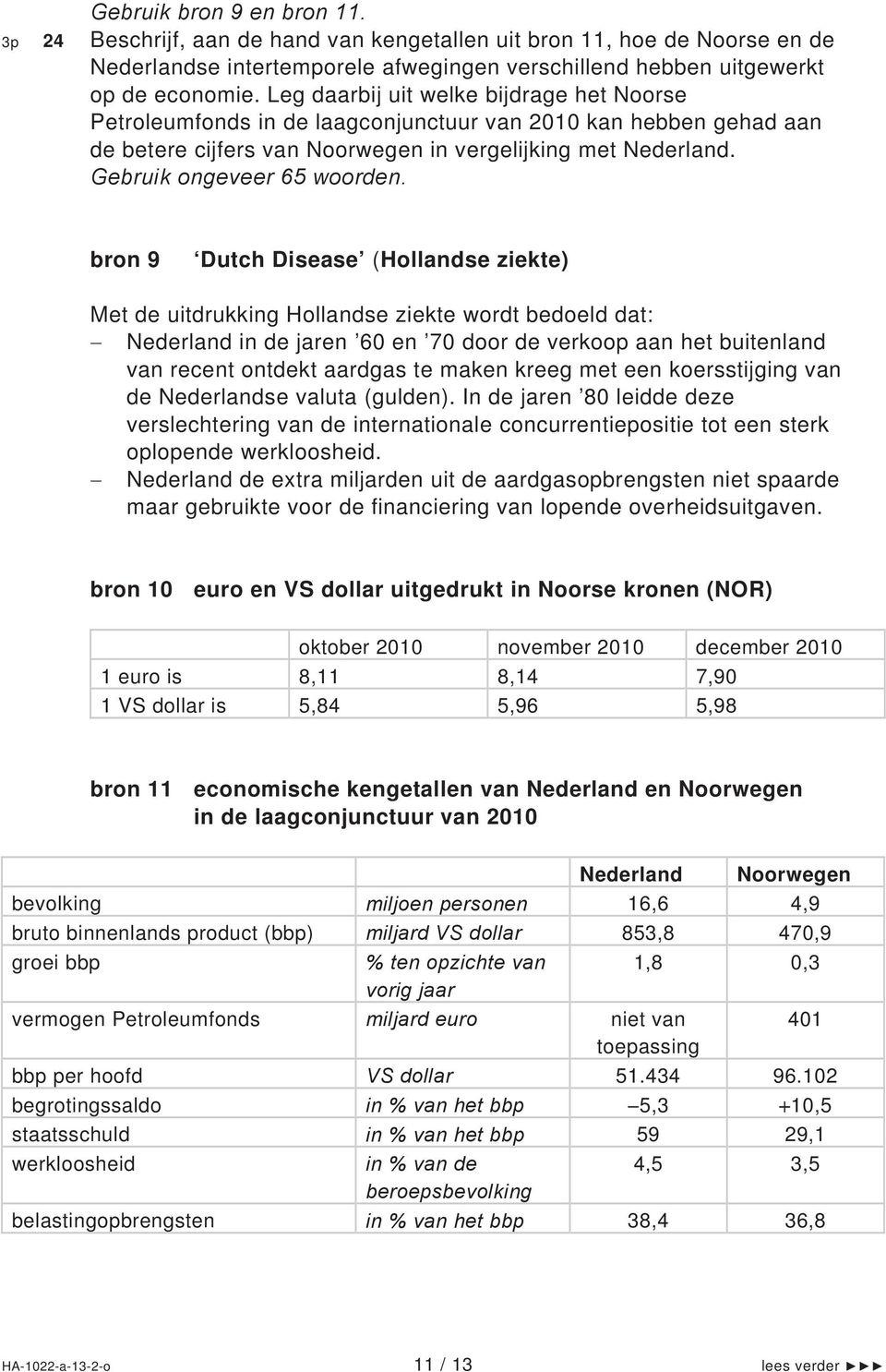 bron 9 Dutch Disease (Hollandse ziekte) Met de uitdrukking Hollandse ziekte wordt bedoeld dat: Nederland in de jaren 60 en 70 door de verkoop aan het buitenland van recent ontdekt aardgas te maken