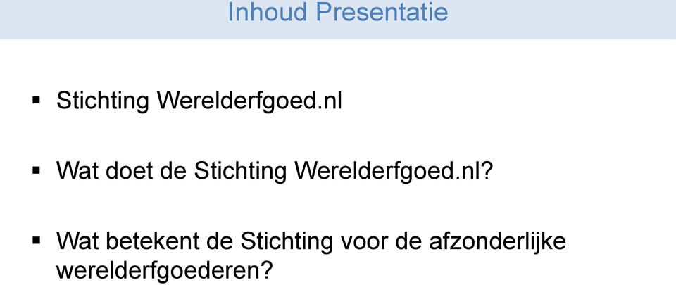 nl Wat doet de Stichting nl?