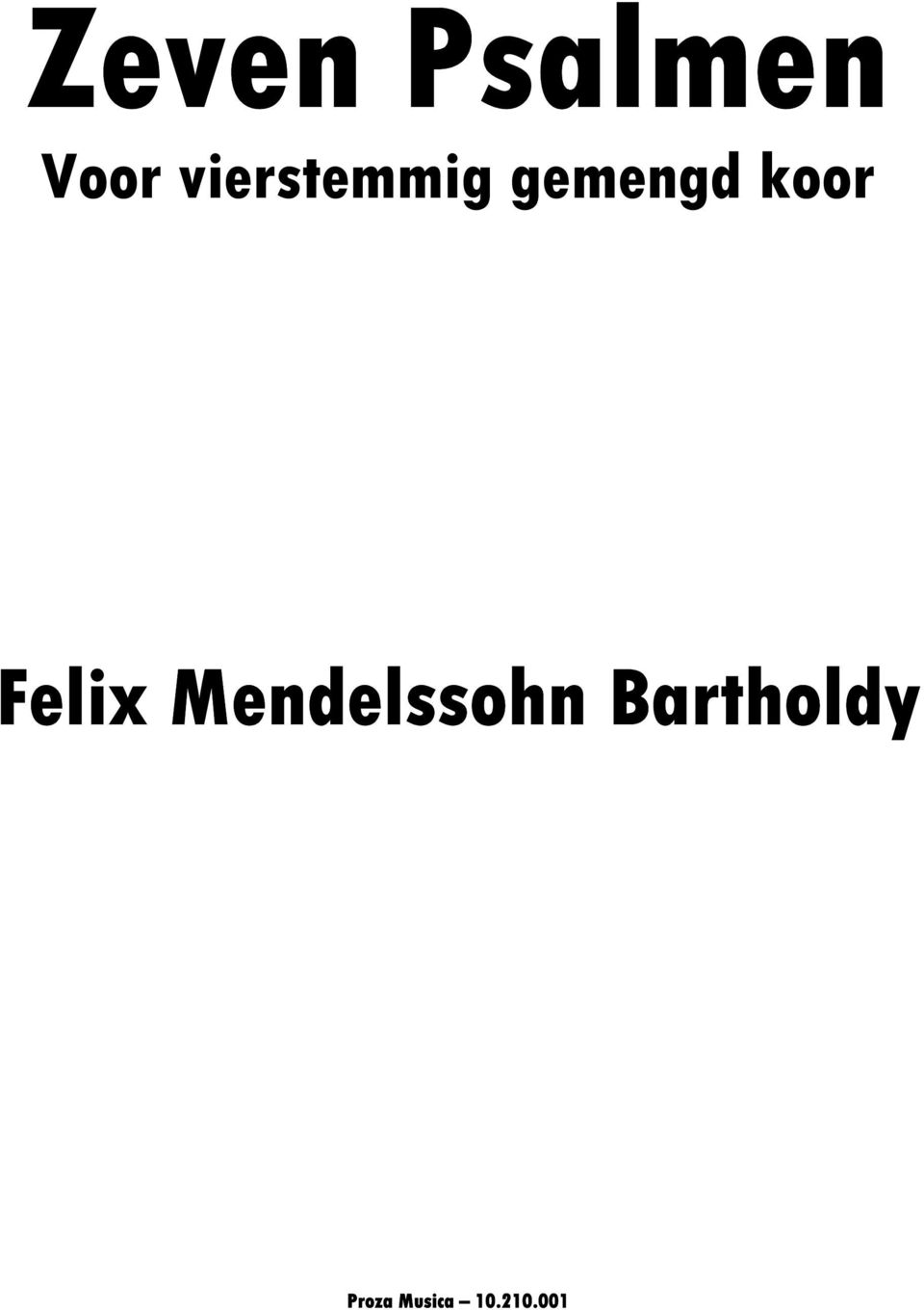 koor Felix Mendelssohn