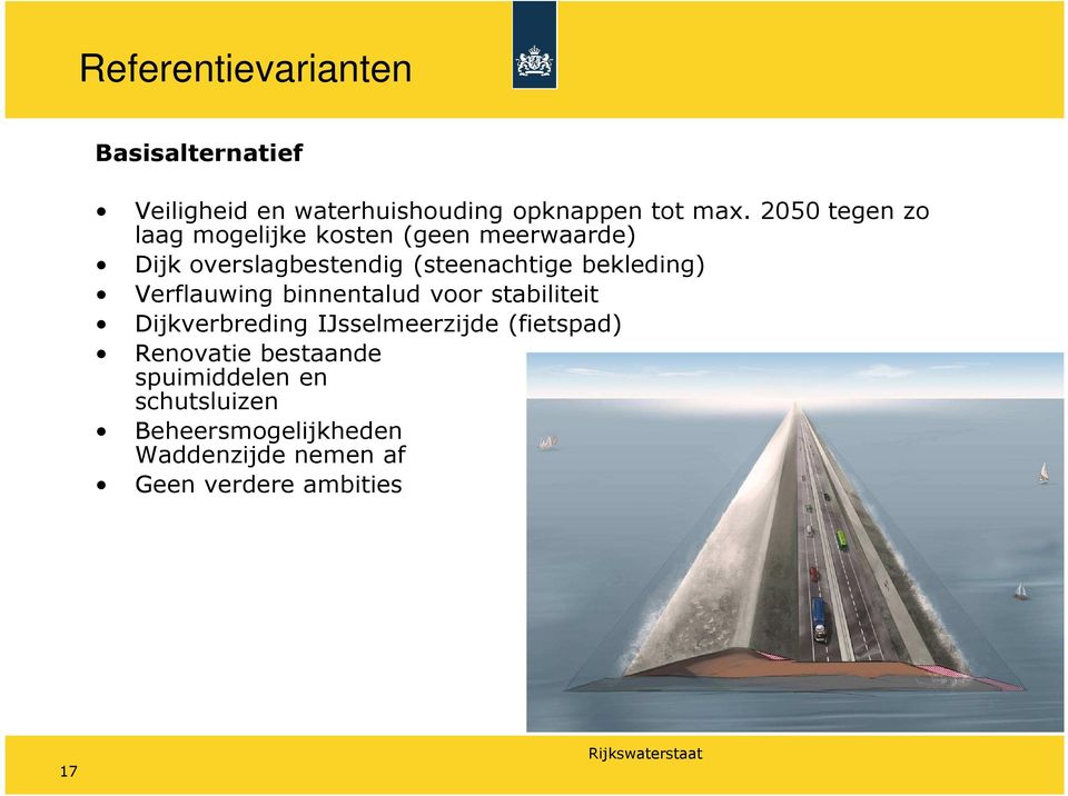 bekleding) Verflauwing binnentalud voor stabiliteit Dijkverbreding IJsselmeerzijde (fietspad)