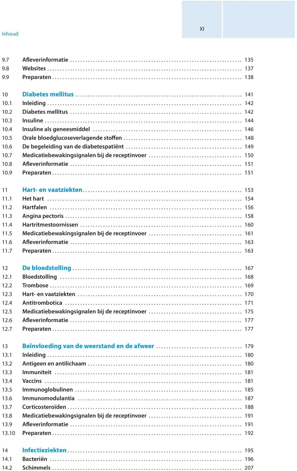 ............................................................................ 142 10.2 Diabetes mellitus.................................................................... 142 10.3 Insuline.............................................................................. 144 10.