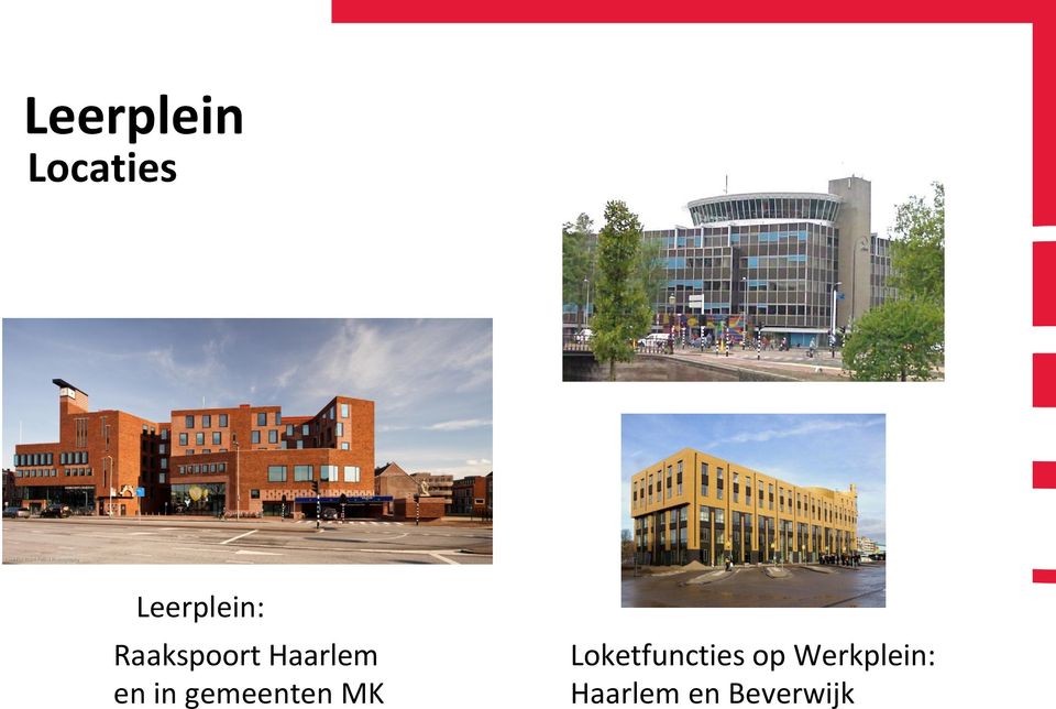 Haarlem en in gemeenten MK