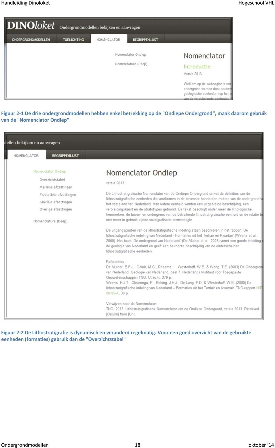 Lithostratigrafie is dynamisch en veranderd regelmatig.