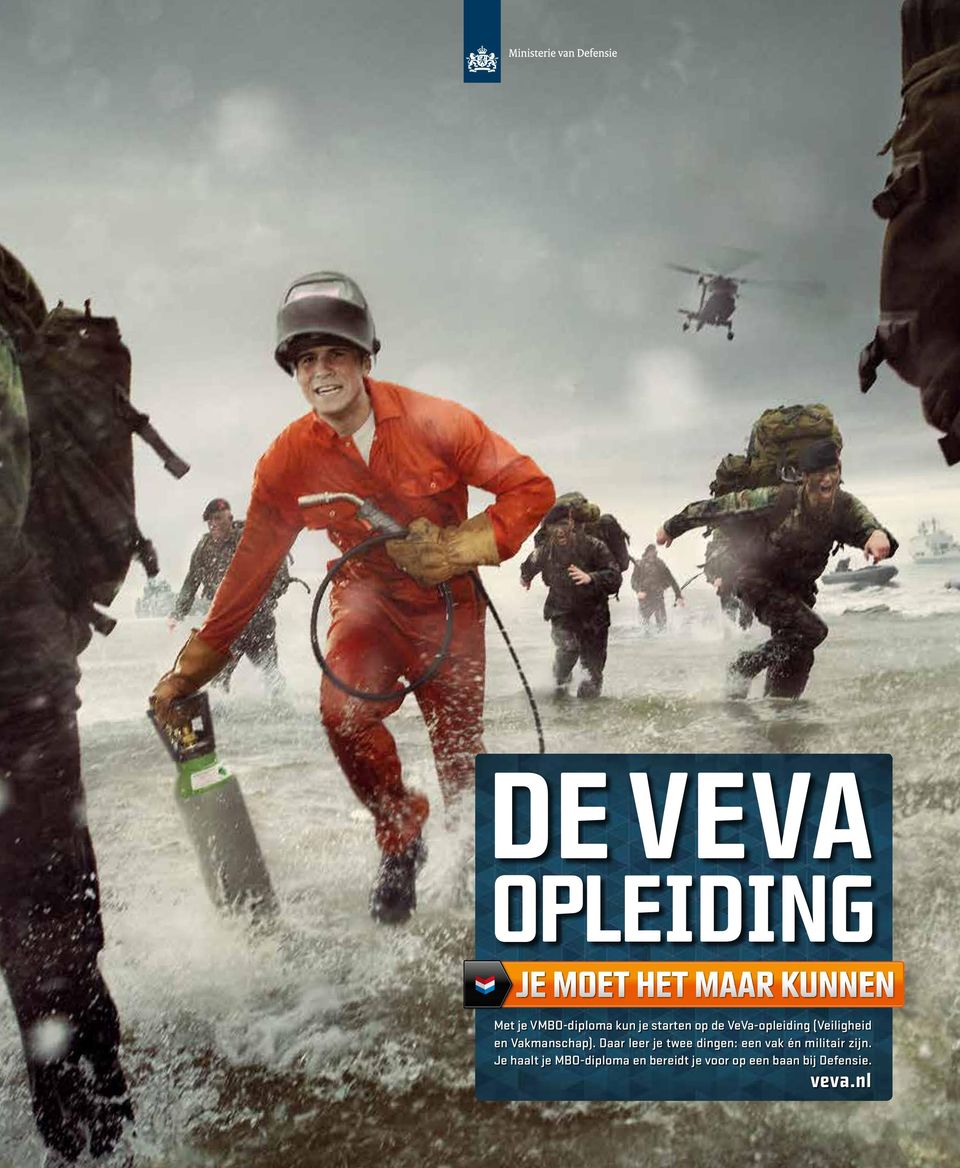 Daar leer je twee dingen: een vak én militair zijn.