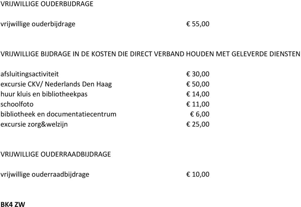 Nederlands Den Haag 50,00