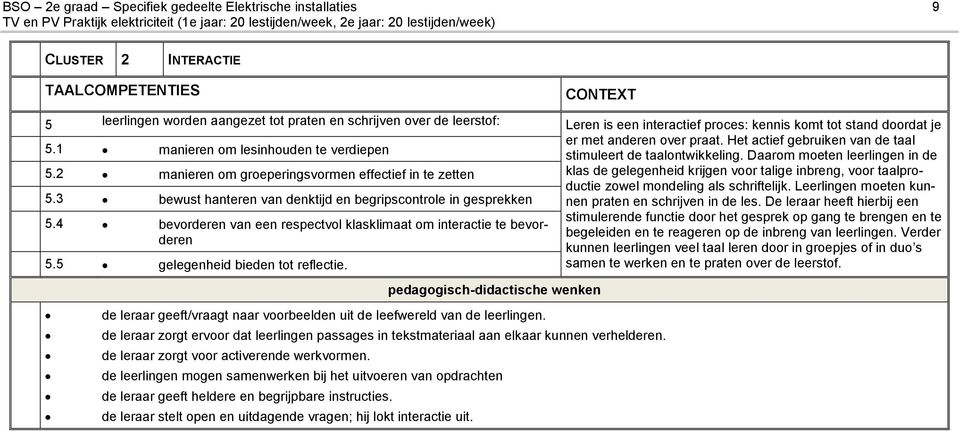 Daarom moeten leerlingen in de 5.2 manieren om groeperingsvormen effectief in te zetten klas de gelegenheid krijgen voor talige inbreng, voor taalproductie zowel mondeling als schriftelijk.