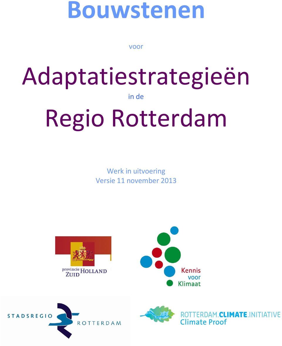 de Regio Rotterdam Werk