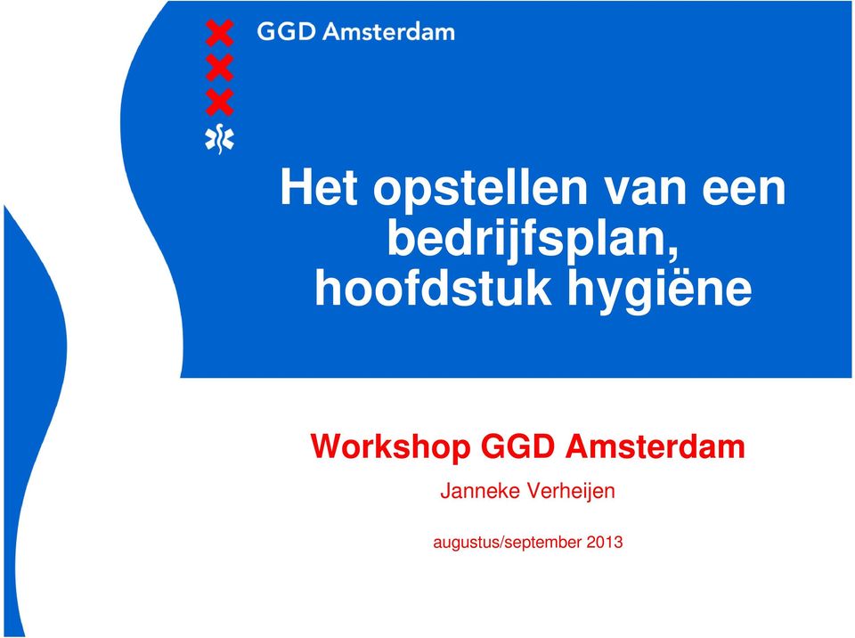 hygiëne Workshop GGD