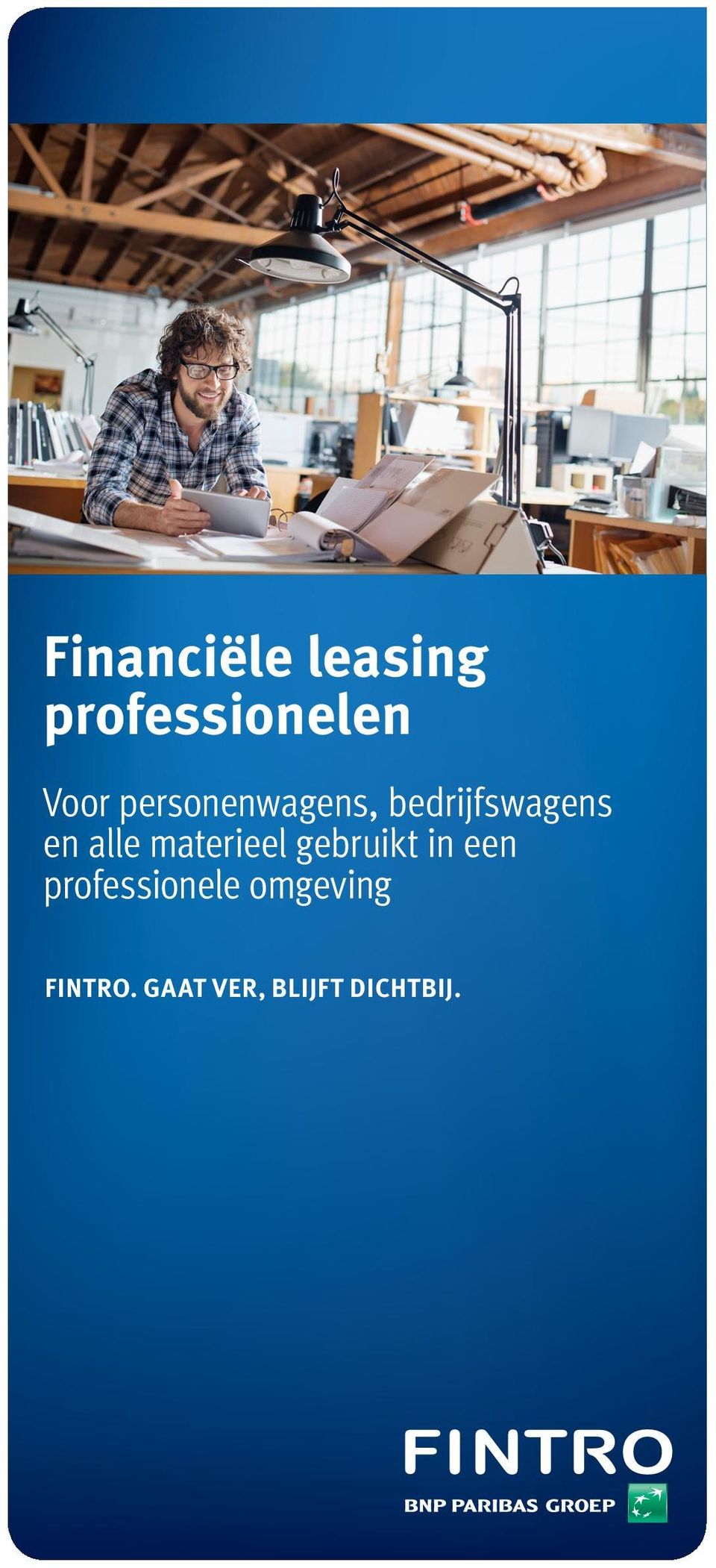 materieel gebruikt in een professionele