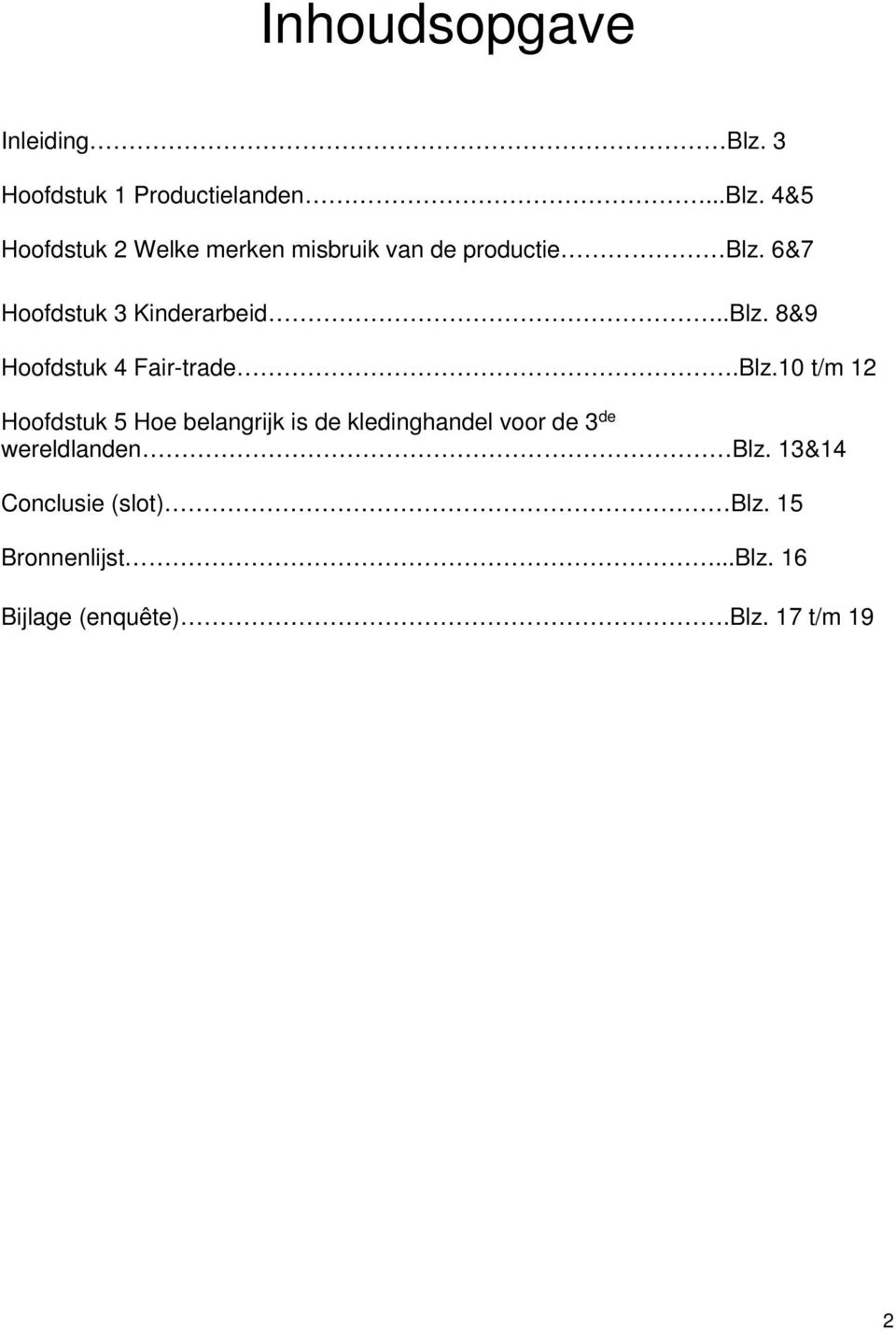 8&9 Hoofdstuk 4 Fair-trade.Blz.