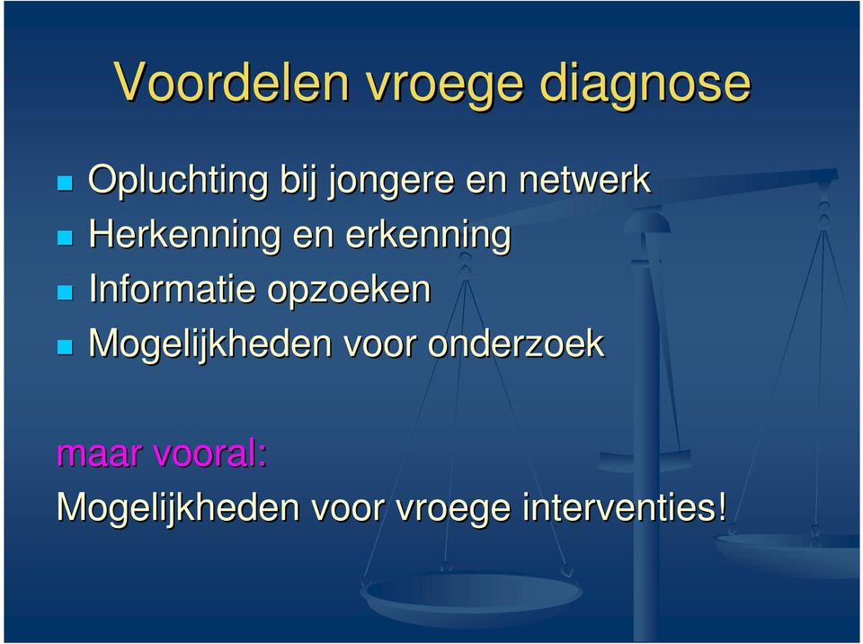 Informatie opzoeken Mogelijkheden voor