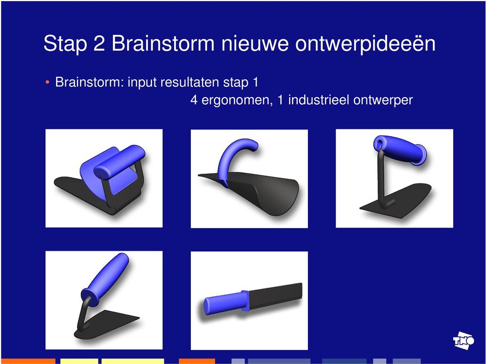 resultaten stap 1 4 ergonomen, 1