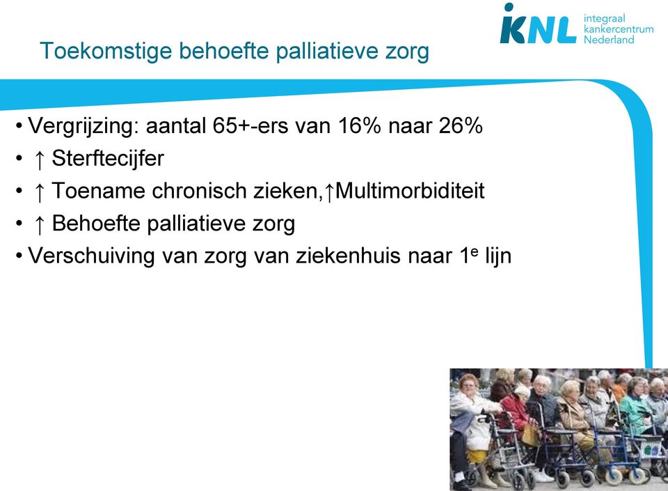 chronisch zieken, Multimorbiditeit Behoefte