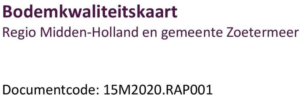 gemeente Zoetermeer