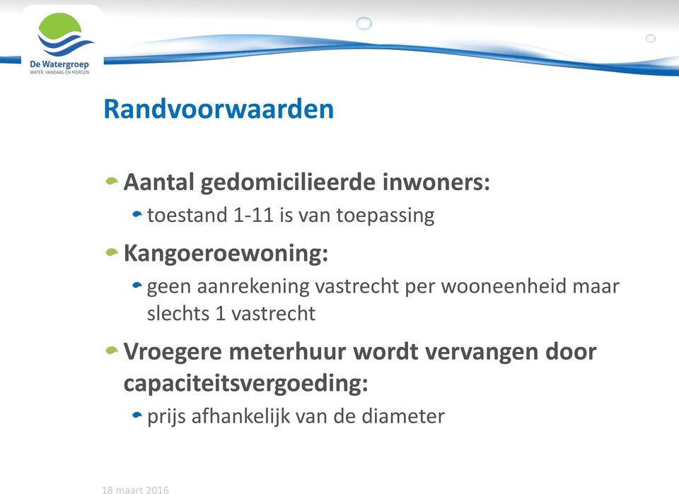 wooneenheid maar slechts 1 vastrecht Vroegere meterhuur wordt