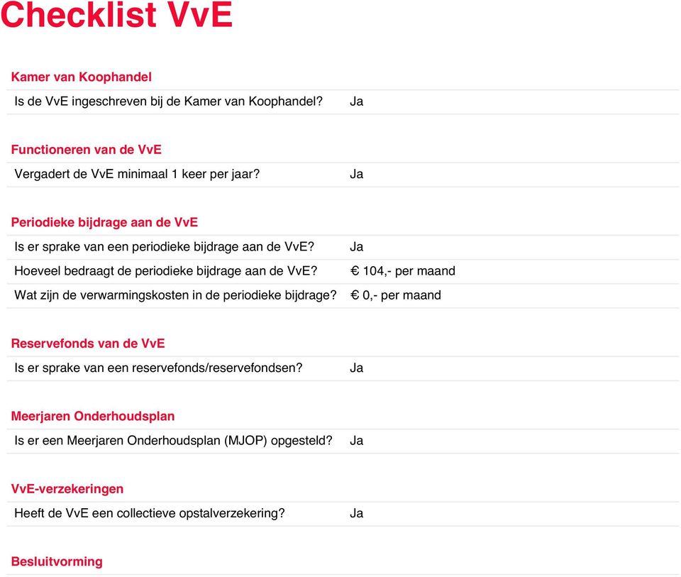 104,- per maand Wat zijn de verwarmingskosten in de periodieke bijdrage?