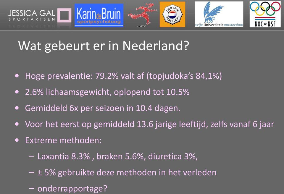 Voor het eerst op gemiddeld 13.