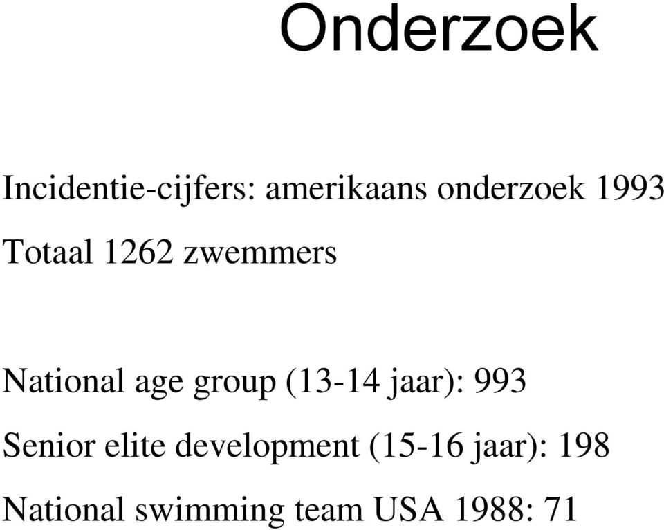 age group (13-14 jaar): 993 Senior elite