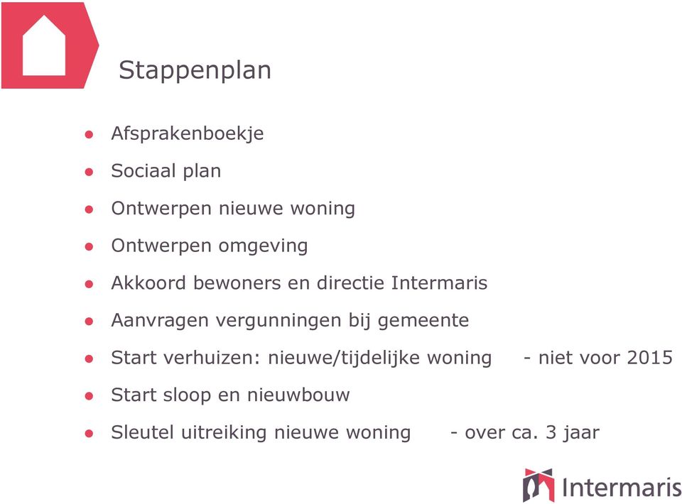 vergunningen bij gemeente Start verhuizen: nieuwe/tijdelijke woning -