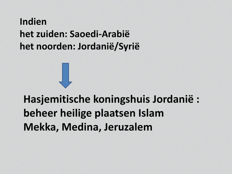 koningshuis Jordanië : beheer heilige