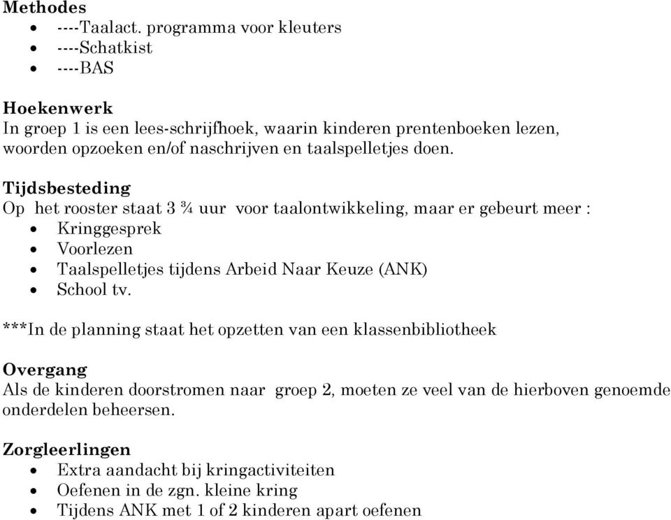 Wonderlijk Leerlijn taalontwikkeling groep 1 - PDF Free Download NL-99
