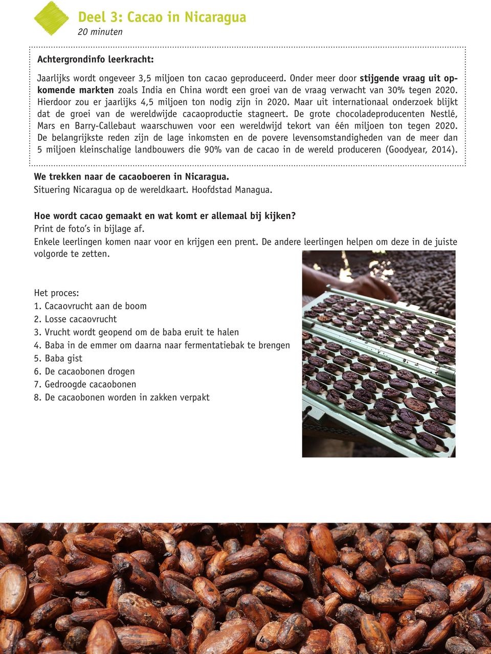 Maar uit internationaal onderzoek blijkt dat de groei van de wereldwijde cacaoproductie stagneert.
