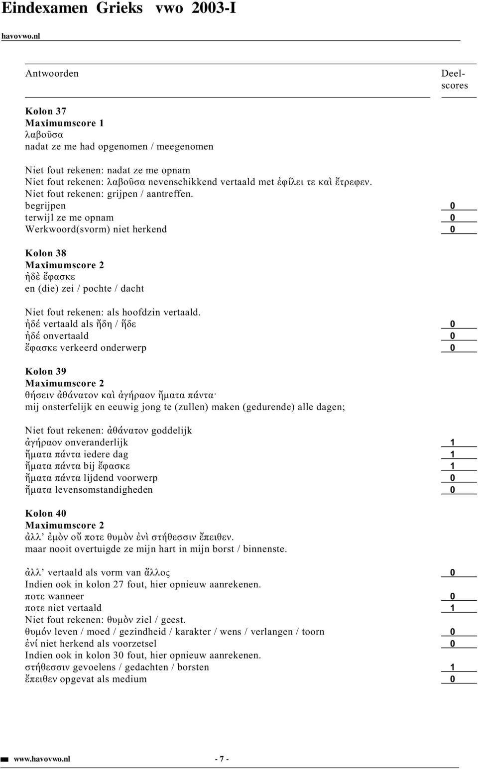 vertaald als / 0 onvertaald 0 verkeerd onderwerp 0 Kolon 39 µ mij onsterfelijk en eeuwig jong te (zullen) maken (gedurende) alle dagen; Niet fout rekenen: goddelijk onveranderlijk 1 µ iedere dag 1 µ