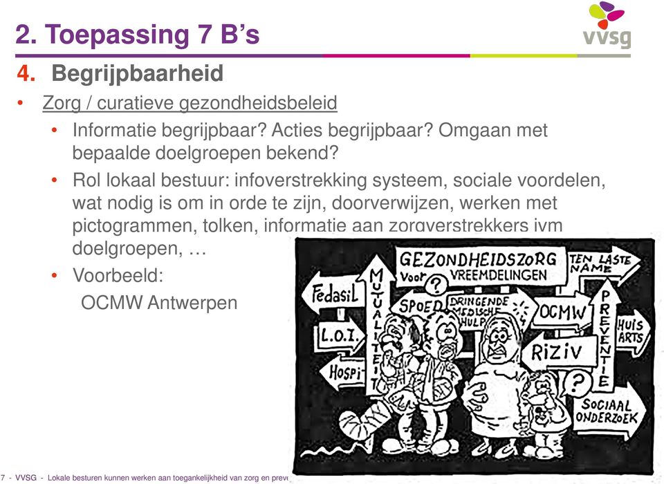 Rol lokaal bestuur: infoverstrekking systeem, sociale voordelen, wat nodig is om in orde