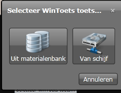 De toets selecteren Klik nu op: Selecteer