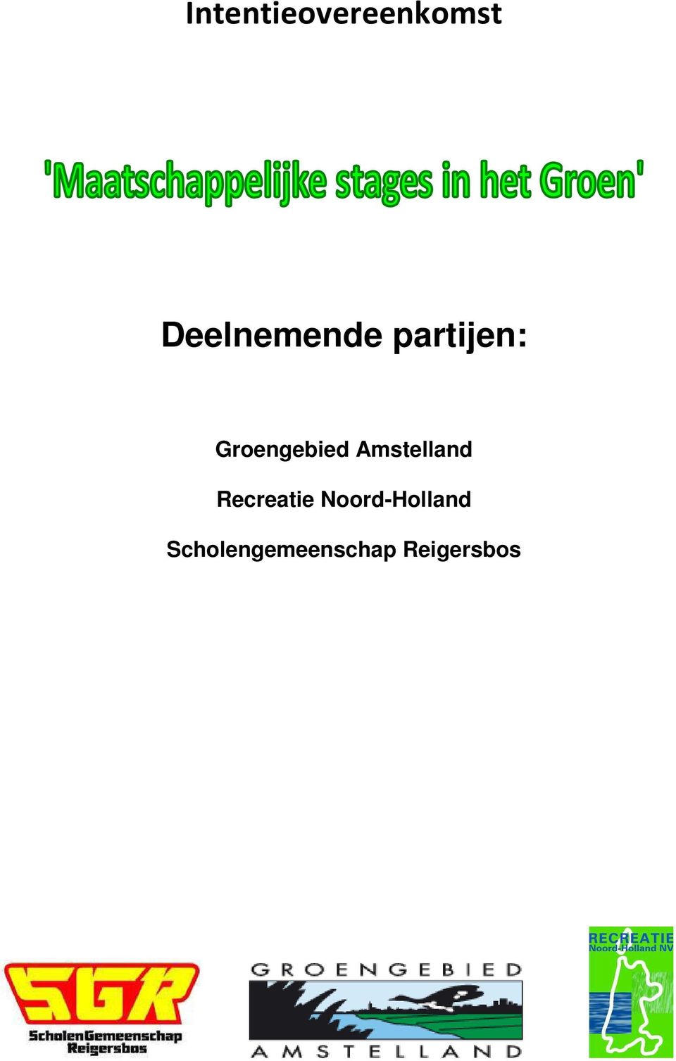 Groengebied Amstelland