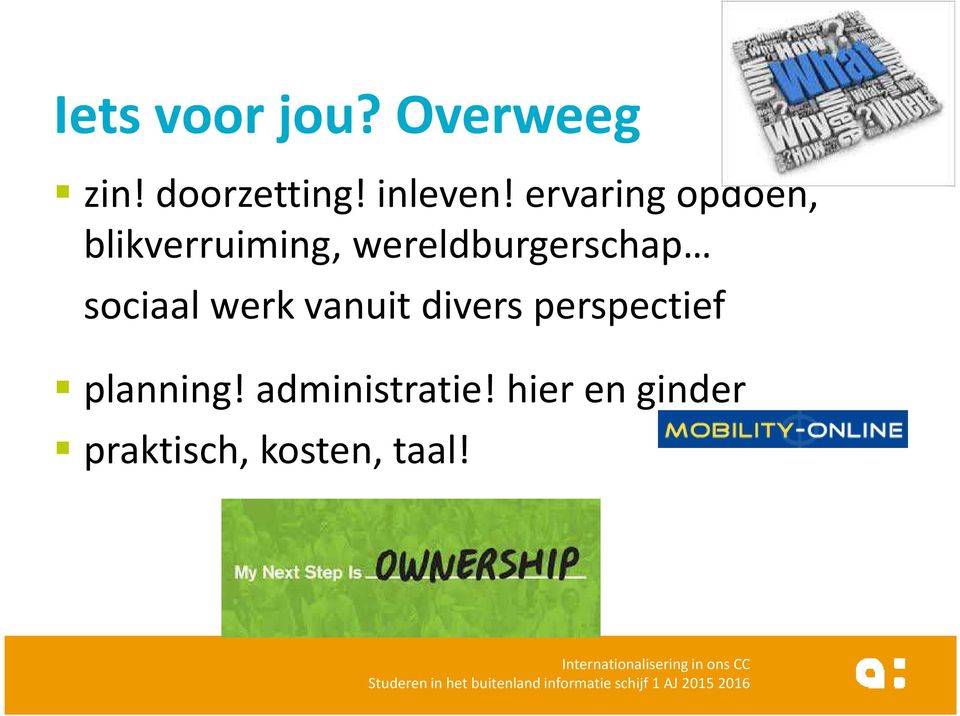 sociaal werk vanuit divers perspectief planning!