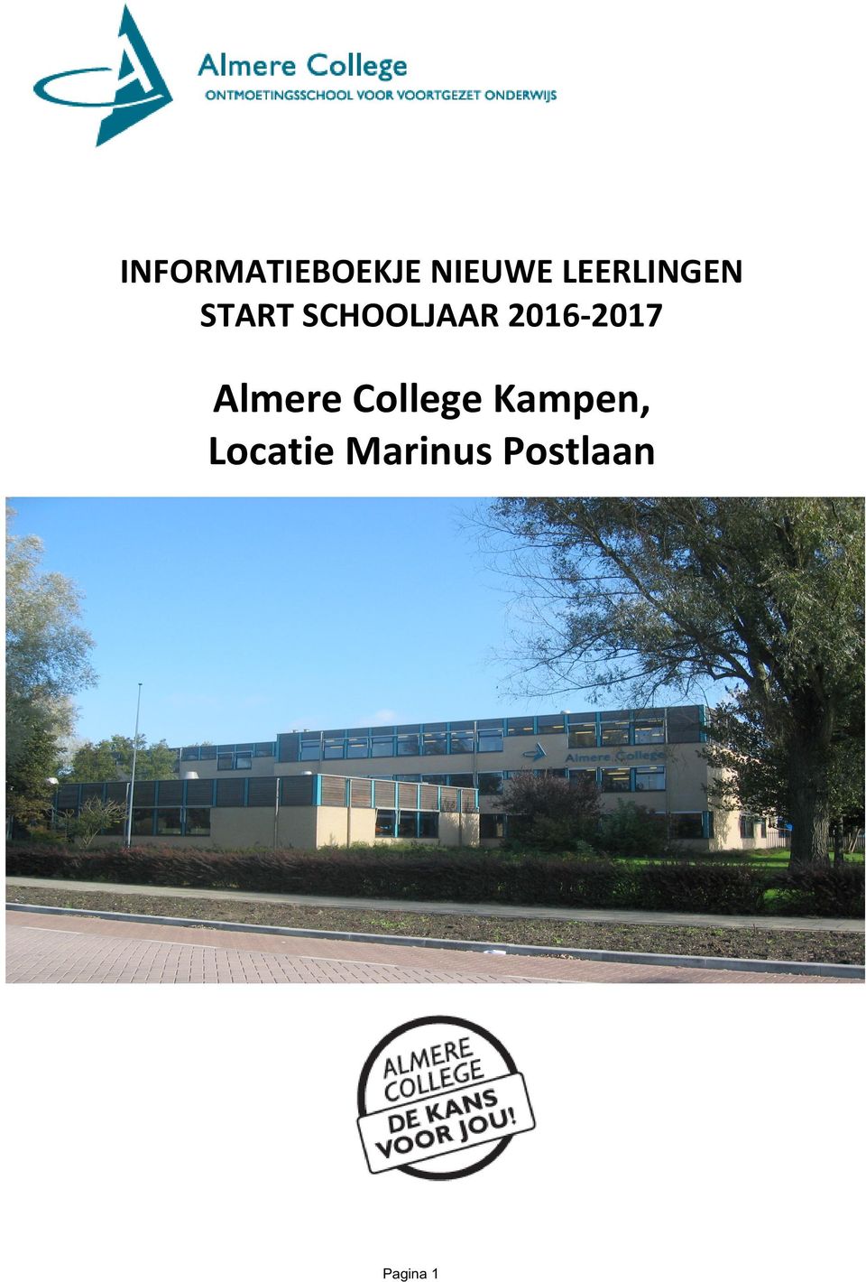 2016-2017 Almere College