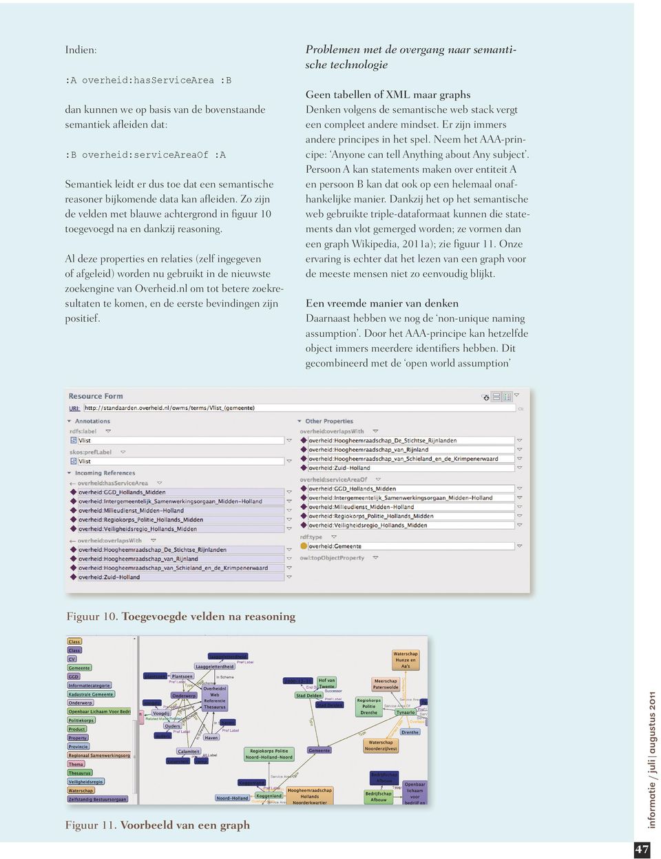 Al deze properties en relaties (zelf ingegeven of afgeleid) worden nu gebruikt in de nieuwste zoekengine van Overheid.nl om tot betere zoekresultaten te komen, en de eerste bevindingen zijn positief.