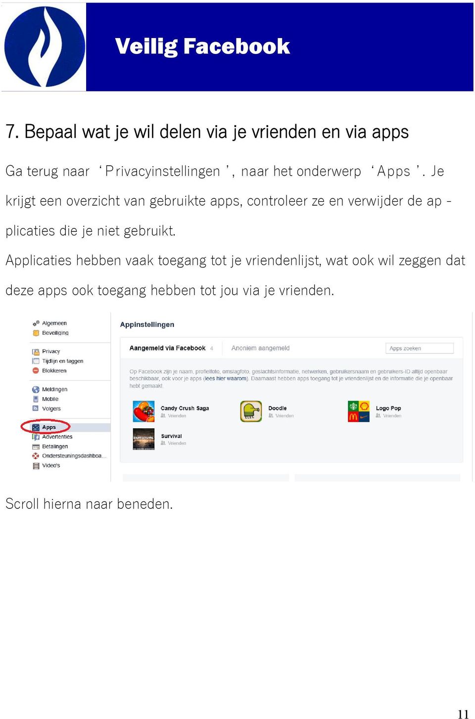 onderwerp Apps.