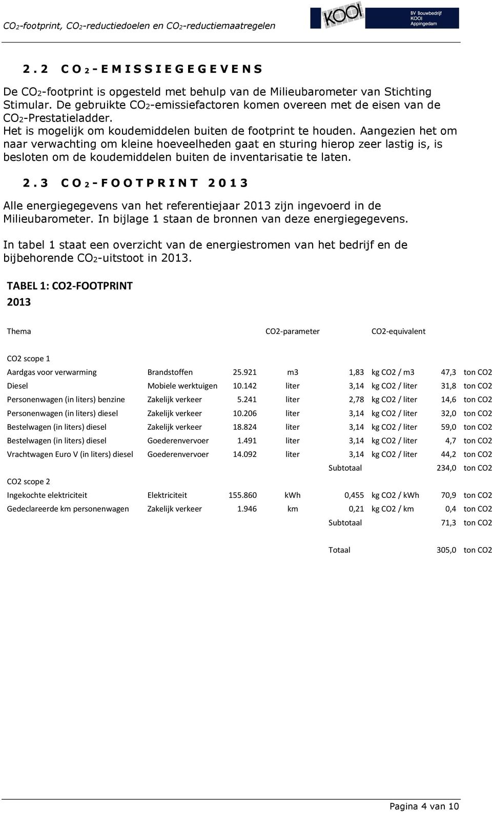 Aangezien het om naar verwachting om kleine hoeveelheden gaat en sturing hierop zeer lastig is, is besloten om de koudemiddelen buiten de inventarisatie te laten. 2.