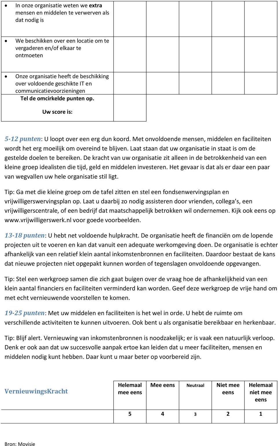 Met onvoldoende mensen, middelen en faciliteiten wordt het erg moeilijk om overeind te blijven. Laat staan dat uw organisatie in staat is om de gestelde doelen te bereiken.