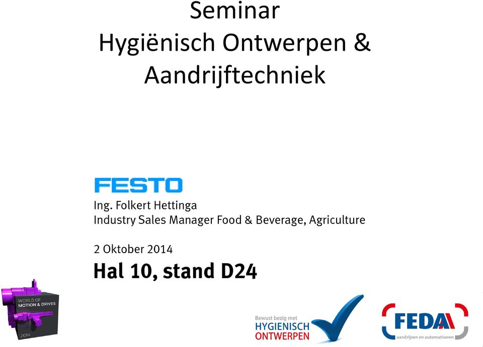 Folkert Hettinga Industry Sales
