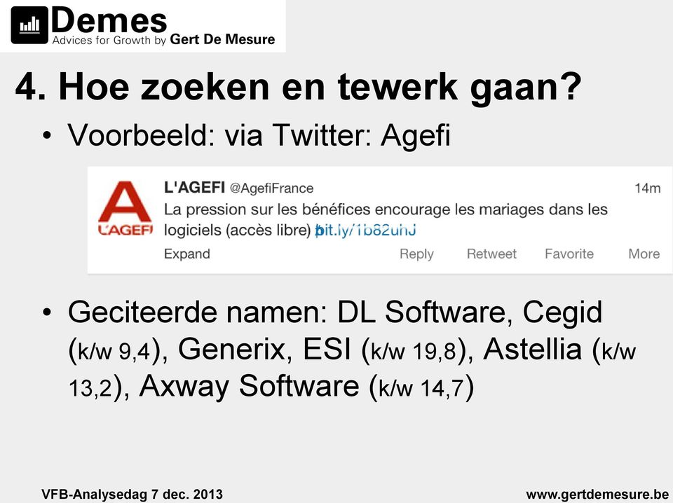 namen: DL Software, Cegid (k/w 9,4),