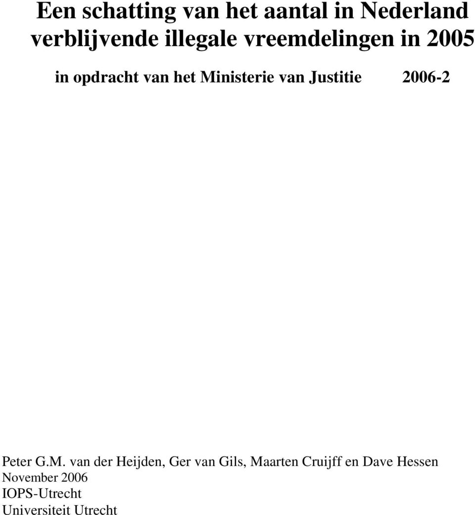 Justitie 2006-2 Peter G.M.