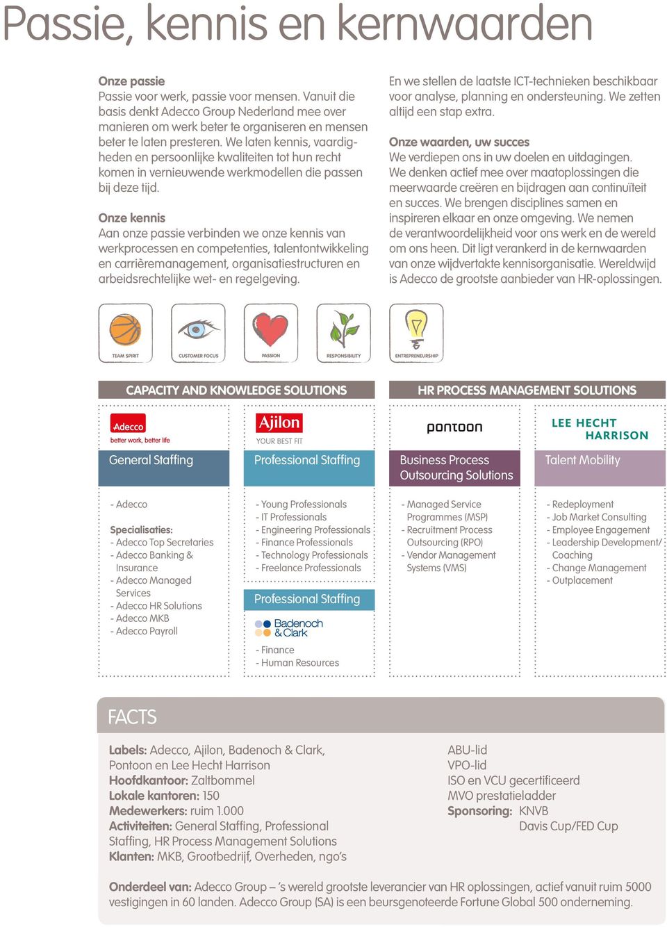 We laten kennis, vaardigheden en persoonlijke kwaliteiten tot hun recht komen in vernieuwende werkmodellen die passen bij deze tijd.