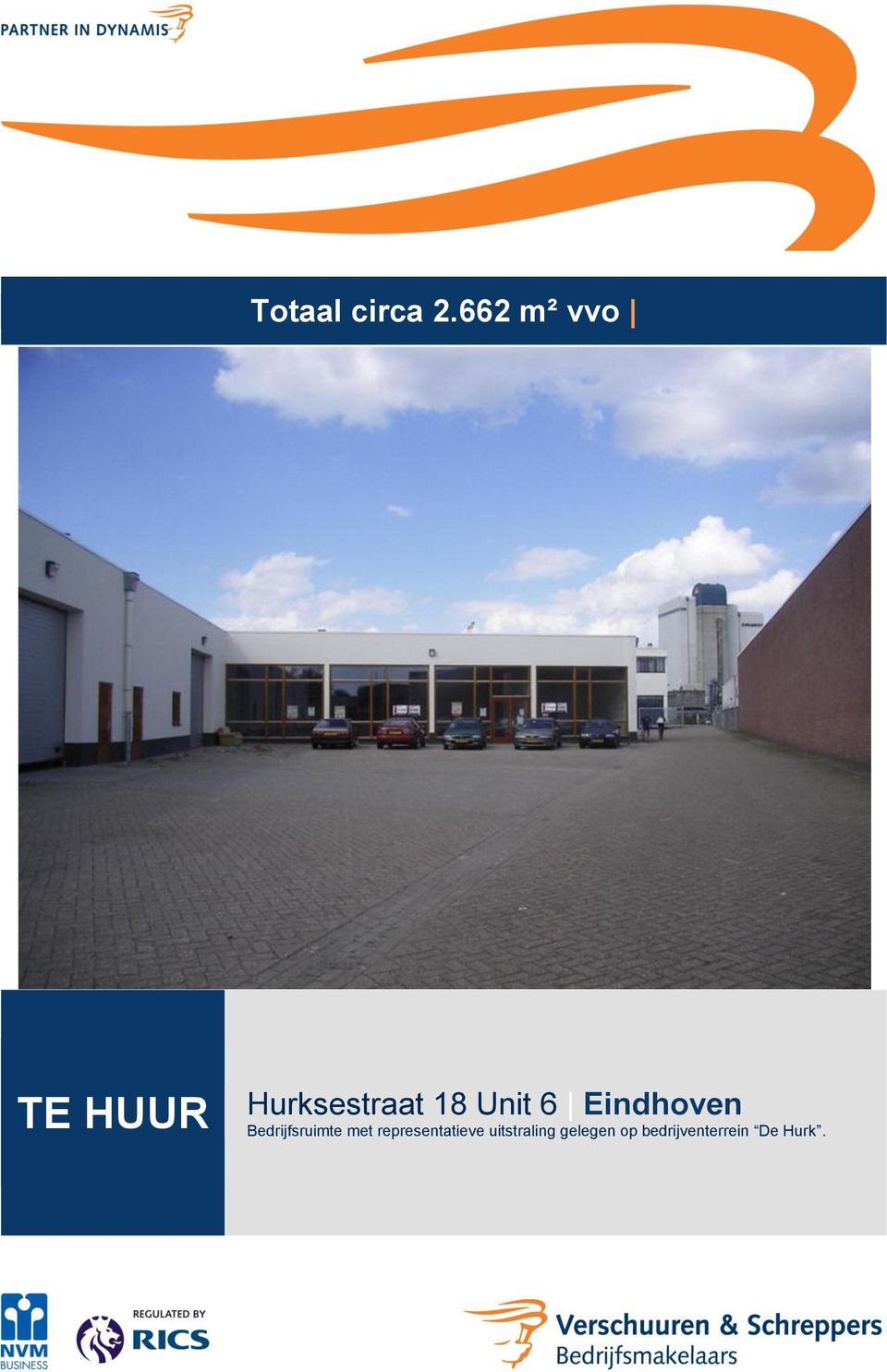 Unit 6 Eindhoven Bedrijfsruimte met