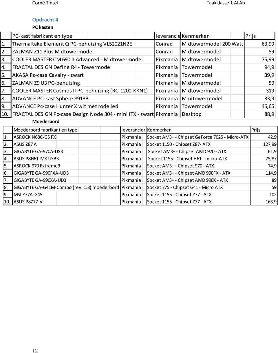 FRACTAL DESIGN Define R4 - Towermodel Pixmania Towermodel 94,9 5. AKASA Pc-case Cavalry - zwart Pixmania Towermodel 39,9 6. ZALMAN Z9 U3 PC-behuizing Pixmania Midtowermodel 59 7.