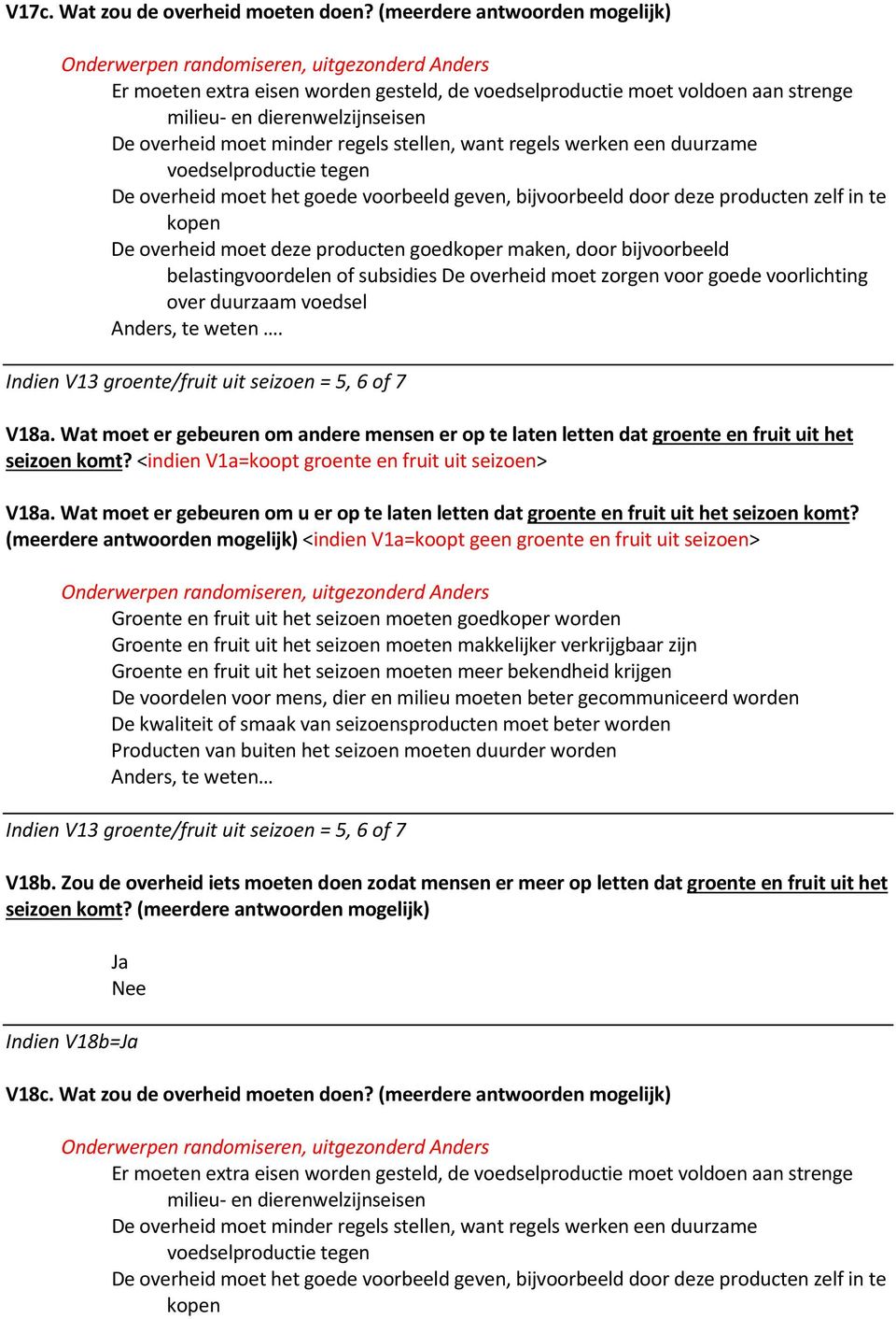 werken een duurzame voedselproductie tegen De overheid moet het goede voorbeeld geven, bijvoorbeeld door deze producten zelf in te kopen De overheid moet deze producten goedkoper maken, door