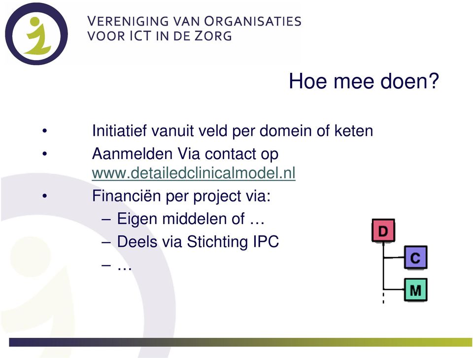 Aanmelden Via contact op www.