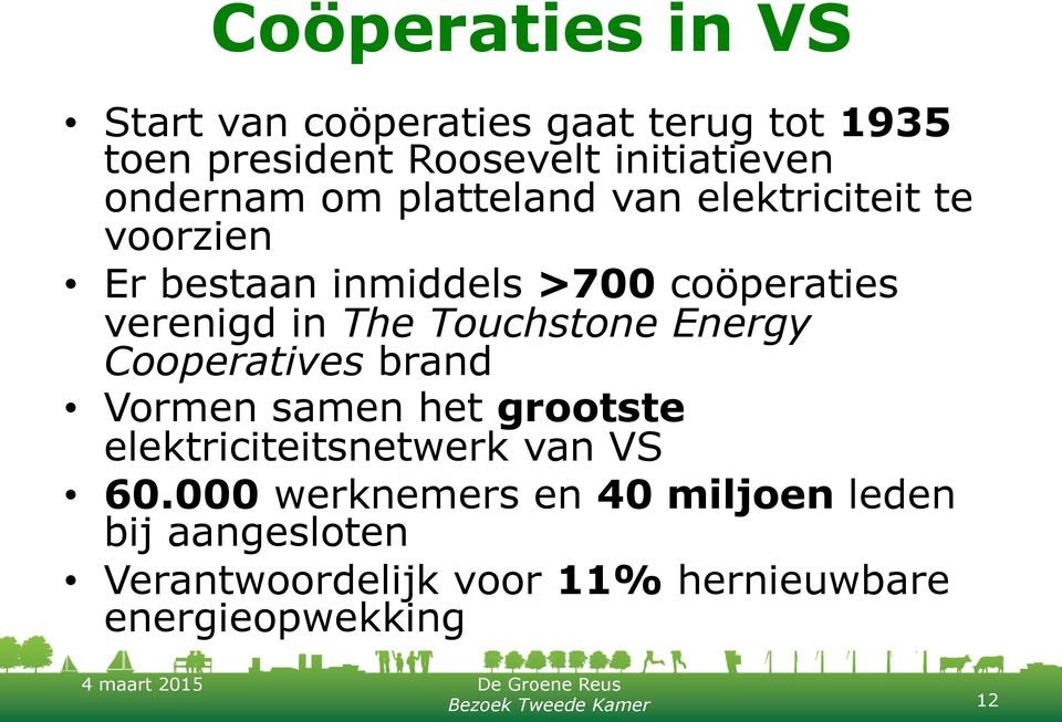 The Touchstone Energy Cooperatives brand Vormen samen het grootste elektriciteitsnetwerk van VS 60.