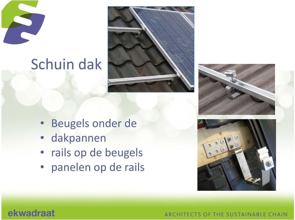 rails op de beugels