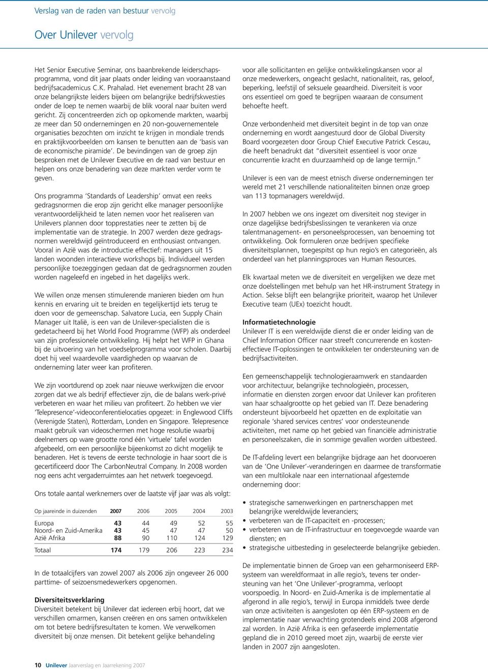 Zij concentreerden zich op opkomende markten, waarbij ze meer dan 50 ondernemingen en 20 non-gouvernementele organisaties bezochten om inzicht te krijgen in mondiale trends en praktijkvoorbeelden om